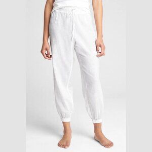 Gap Joggers Pants in Modal - Cotton - Linen blend Lounge, Beach, Sleep Large
